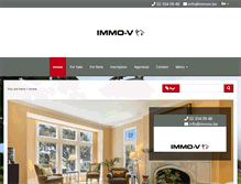 Tablet Screenshot of immov.be